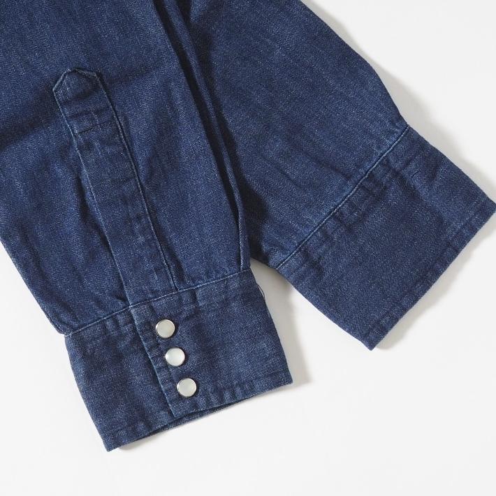 Lee（リー） デニムウエスタンシャツ デニムシャツ 長袖 (LM7234