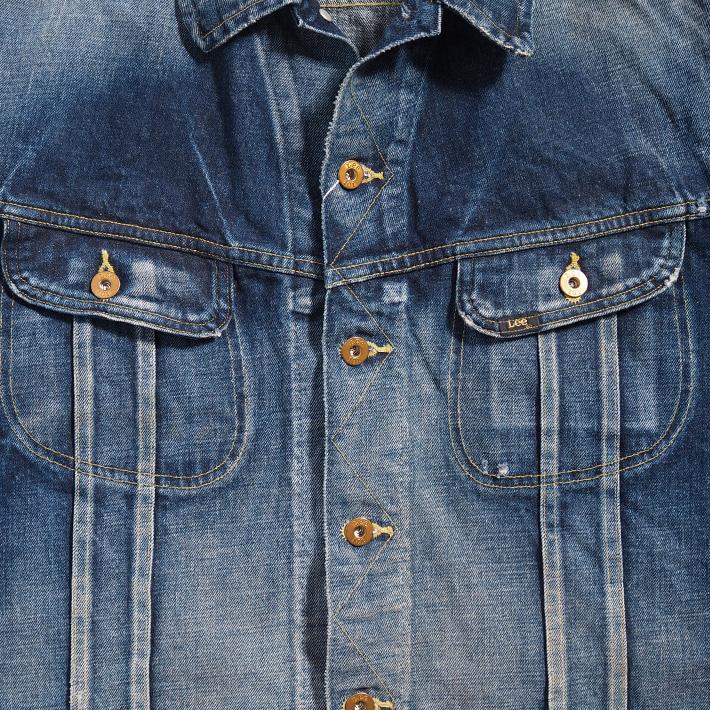 LEE リー 100周年記念 101-J ライダース デニムジャケット 日本製 (LM1014-136) メンズファッション ブランド | Lee | 06