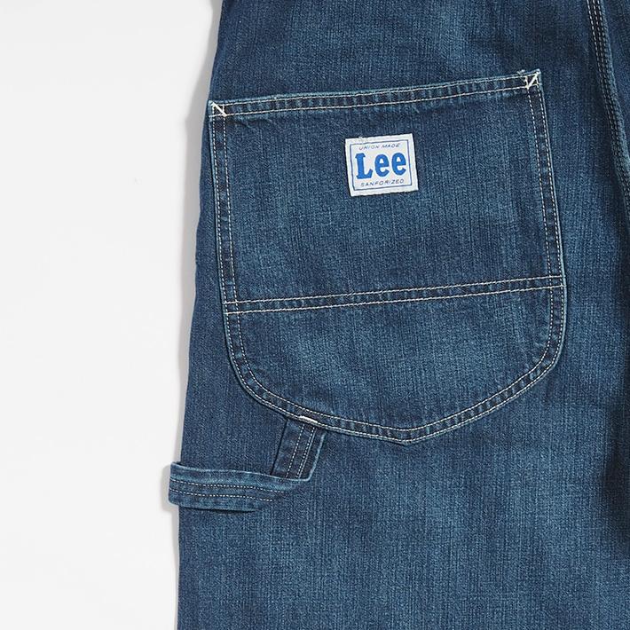 Lee（リー） ペインターパンツ デニム ヒッコリー ワイド ルーズ ユニ