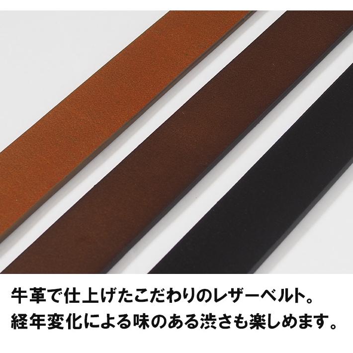 Lee（リー） レザーベルト 38mm 本革 カウボーイ バックル 牛革