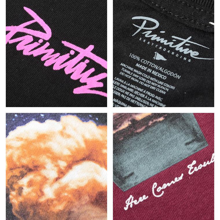 PRIMITIVE プリミティブ Tシャツ 半袖 ワンポイントスクリプトロゴ バックプリント ロケット  セール | PRIMITIVE | 05