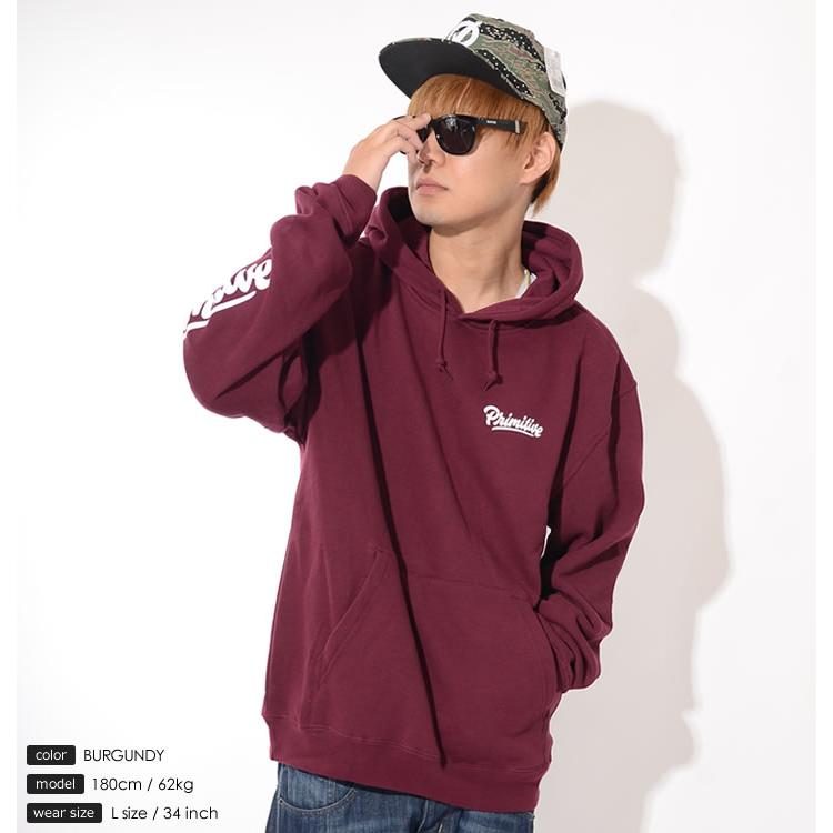 PRIMITIVE プリミティブ スウェットパーカー アンダーラインロゴ アームプリント セール |  | 01