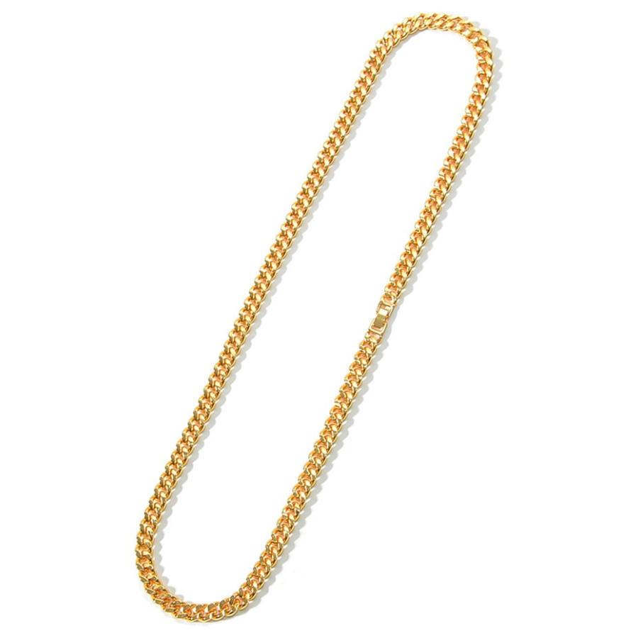 18kメッキ喜平ネックレス 楽天市場】ゴールド 13.5mm フィガロネックレス ステンレス 喜平