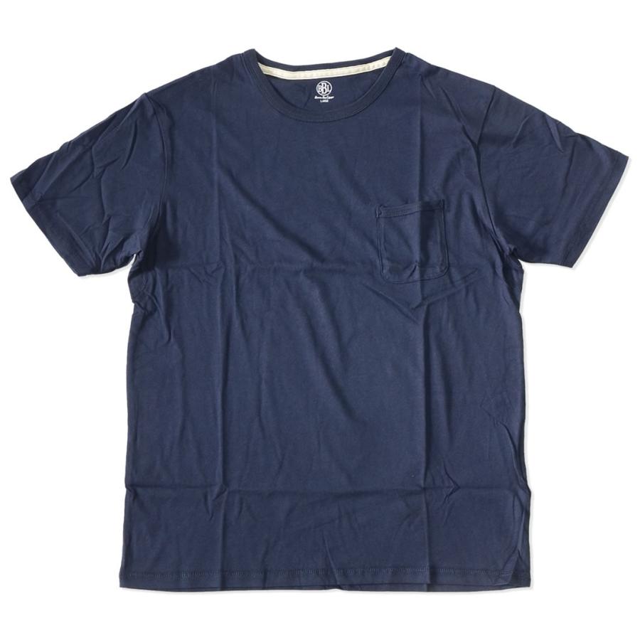 BROWN BAG LIQUOR ブラウンバッグリカー Tシャツ 半袖 クルーネック 胸ポケット 無地 RED EYE (BBL-CUT1301P) セール |  | 03