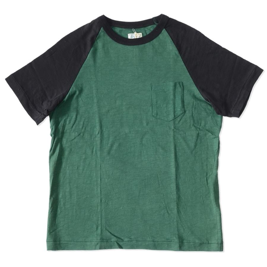 アウトレット BROWN BAG LIQUOR ブラウンバッグリカー Tシャツ 半袖 ラグラン 切替カラー 胸ポケット *(BBL-CUT1417) セール |  | 02