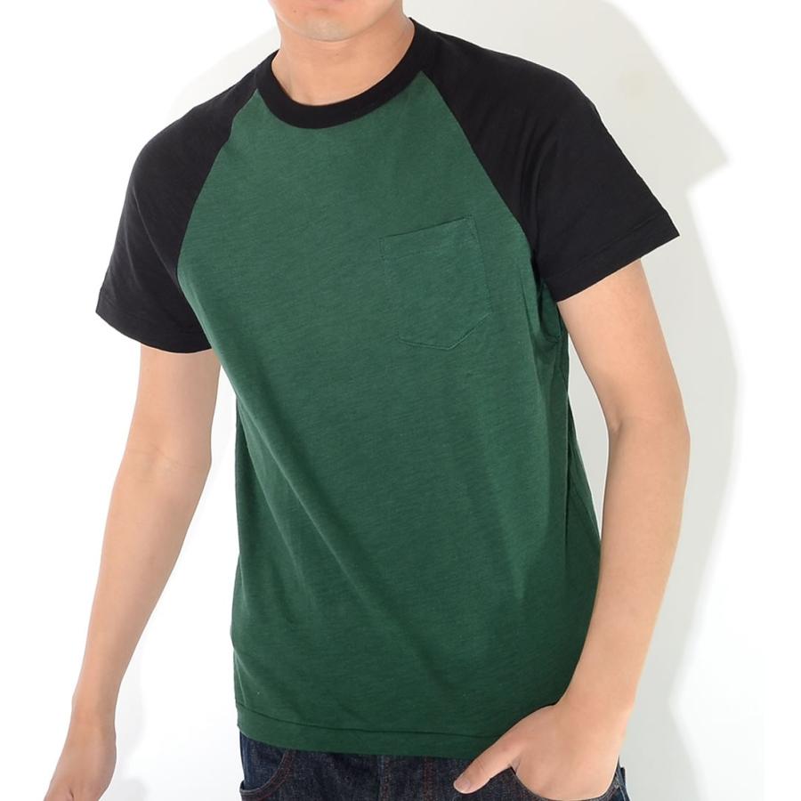 アウトレット BROWN BAG LIQUOR ブラウンバッグリカー Tシャツ 半袖 ラグラン 切替カラー 胸ポケット *(BBL-CUT1417) セール |  | 11