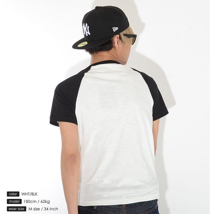 アウトレット BROWN BAG LIQUOR ブラウンバッグリカー Tシャツ 半袖 ラグラン 切替カラー 胸ポケット *(BBL-CUT1417) セール |  | 04