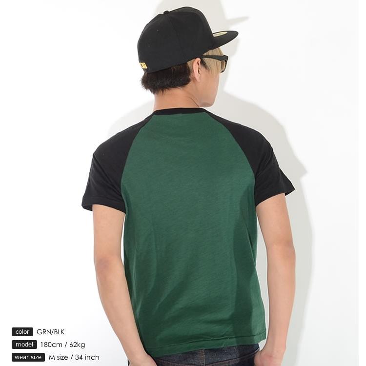 アウトレット BROWN BAG LIQUOR ブラウンバッグリカー Tシャツ 半袖 ラグラン 切替カラー 胸ポケット *(BBL-CUT1417) セール |  | 06