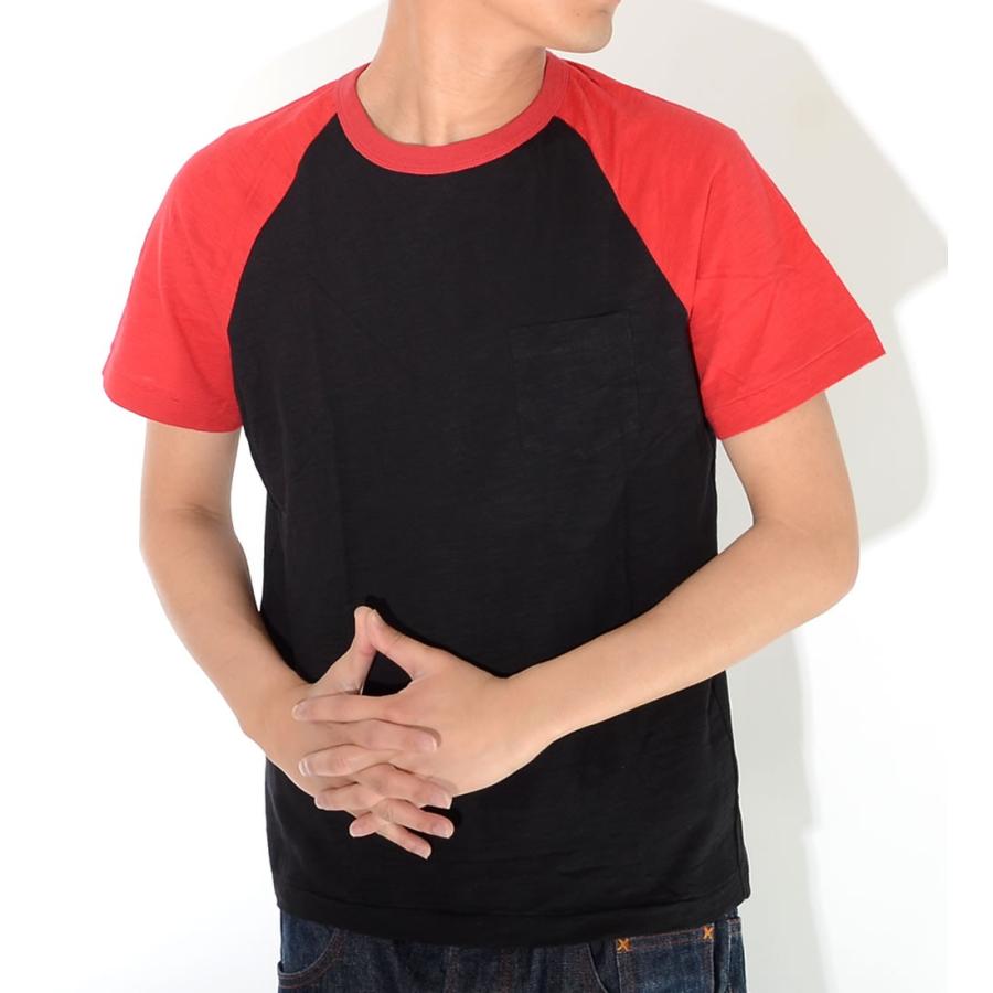 アウトレット BROWN BAG LIQUOR ブラウンバッグリカー Tシャツ 半袖 ラグラン 切替カラー 胸ポケット *(BBL-CUT1417) セール |  | 11