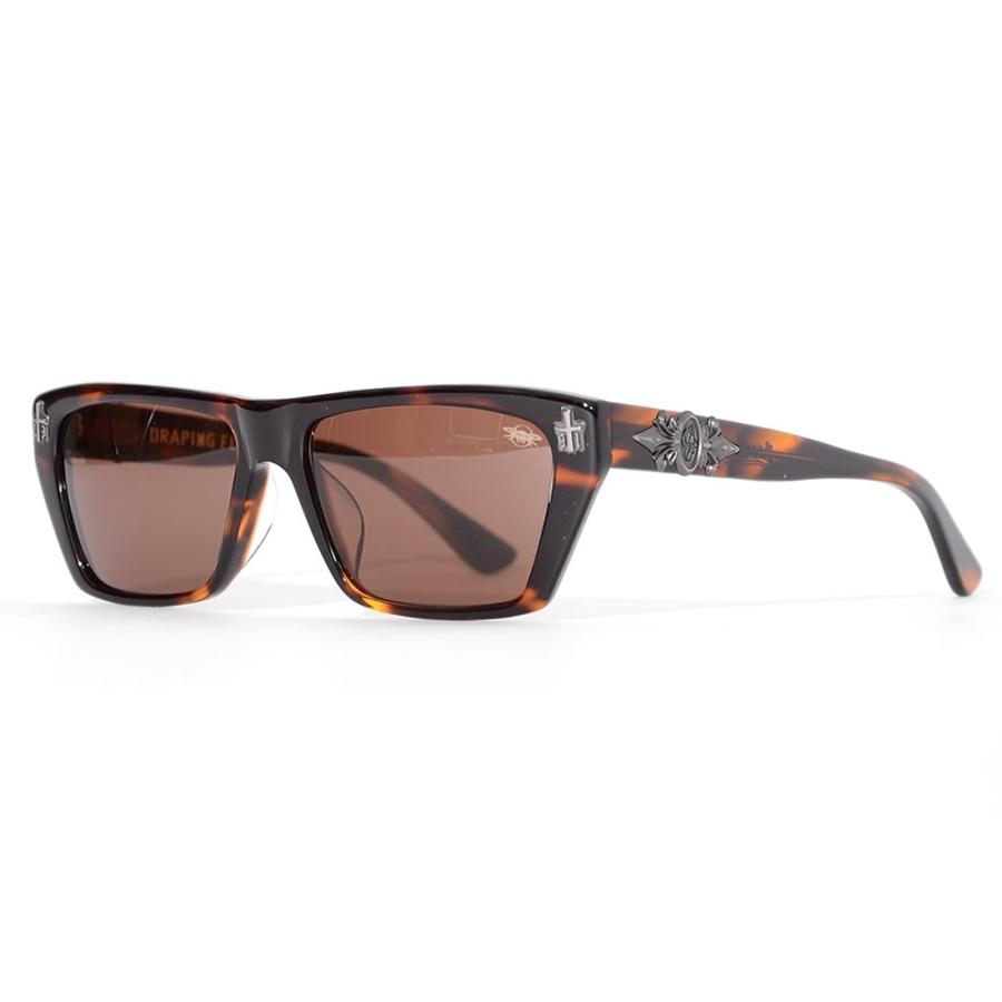 【美品】BLACK FLYS サングラス フレーム FLY BOBY y2k DxAxM x BLACK FLYS]-CITY OF FLY STUDS-S.BLK:SIL/SMK-