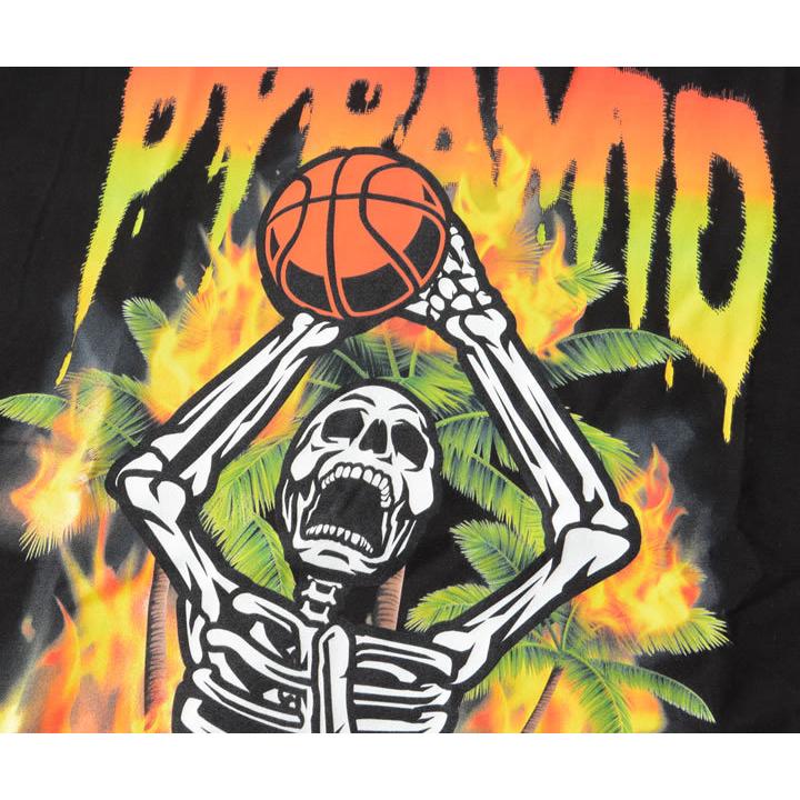 BLACK PYRAMID ブラックピラミッド Tシャツ 半袖 スカル 