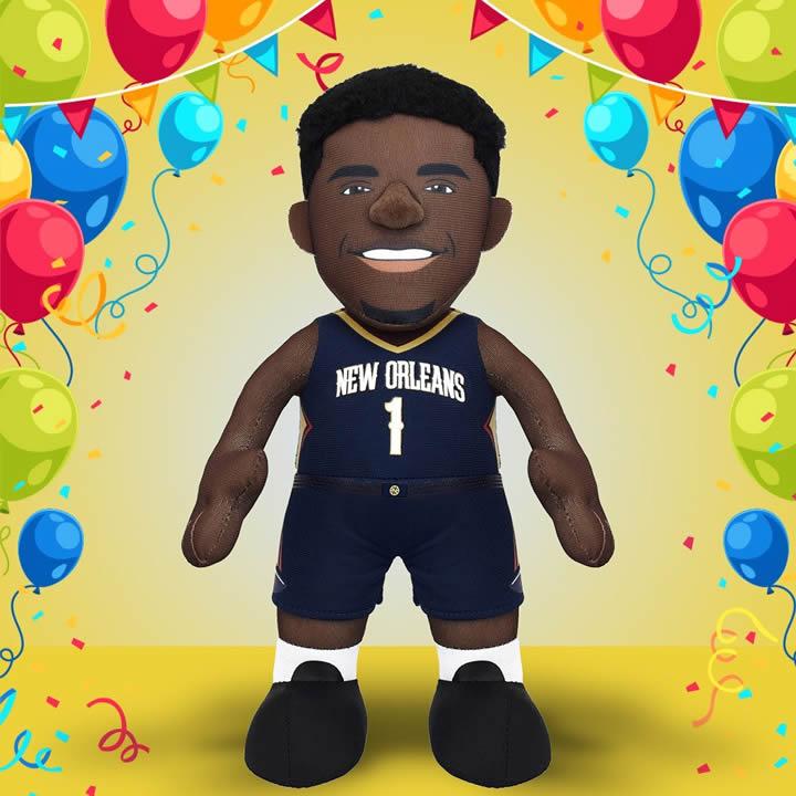 BLEACHER CREATURES ブリーチャークリーチャーズ フィギュア ぬいぐるみ NBA ニューオーリンズ・ペリカンズ #1 ザイオン・ウィリアムソン セール |  | 04