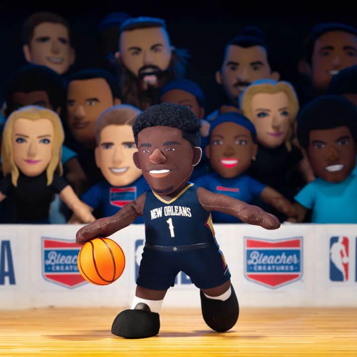 BLEACHER CREATURES ブリーチャークリーチャーズ フィギュア ぬいぐるみ NBA ニューオーリンズ・ペリカンズ #1 ザイオン・ウィリアムソン セール |  | 05