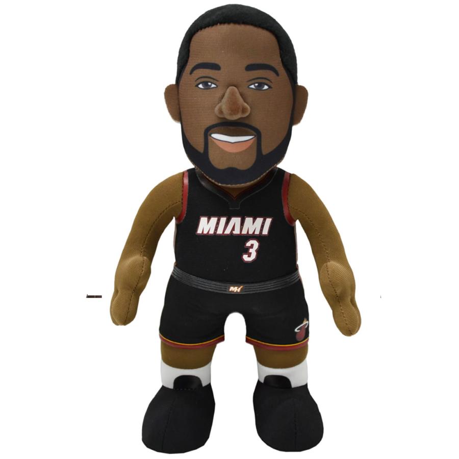 BLEACHER CREATURES ブリーチャークリーチャーズ フィギュア ぬいぐるみ NBA公認 マイアミ・ヒート #3 ドウェイン・ウェイド セール |  | 06