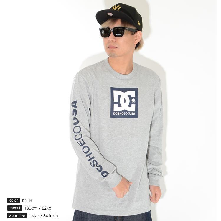 DC SHOES ディーシーシューズ ロンT 長袖 ボックスロゴ (ADYZT04802) セール | DC SHOES | 01