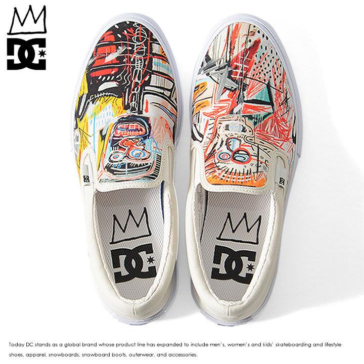 DC SHOES ディーシーシューズ スリッポン シューズ BASQUIAT