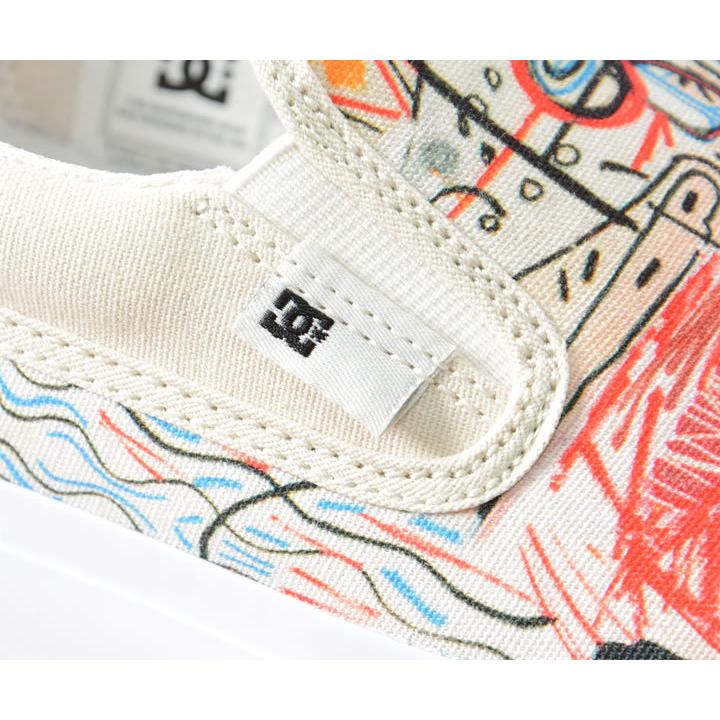 DC SHOES ディーシーシューズ スリッポン シューズ BASQUIAT コラボ MANUAL SLIP-ON (ADYS300689) セール｜clever｜05