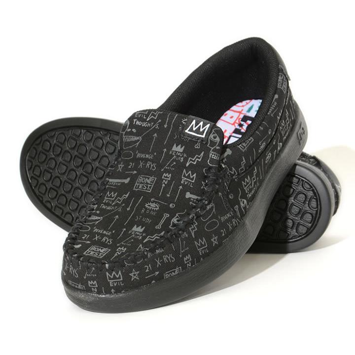 DC SHOES ディーシーシューズ スリッポン BASQUIAT コラボ BASQ VILLAINZ (ADYS100677) セール｜clever｜03