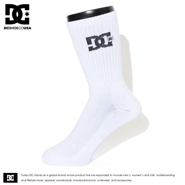 DC SHOES ディーシーシューズ ソックス 靴下 ロング CREW 3P 3足セット (EDYAA03149) | DC SHOES