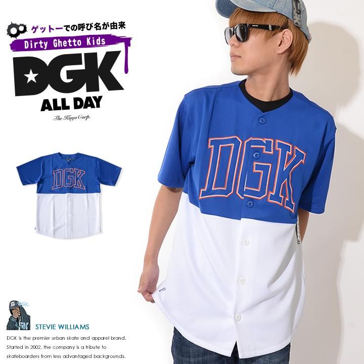 Dgk ディージーケー ベースボールシャツ 半袖 ジャージ 切替 アウトラインロゴ刺繍 セール Dgk0342 Clever Heads クレバーヘッズ 通販 Yahoo ショッピング