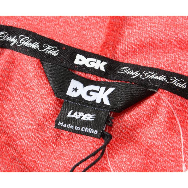 アウトレット DGK ディージーケー ロンT ロングTシャツ 長袖 ヘザー 胸スクリプトロゴ セール｜clever｜09