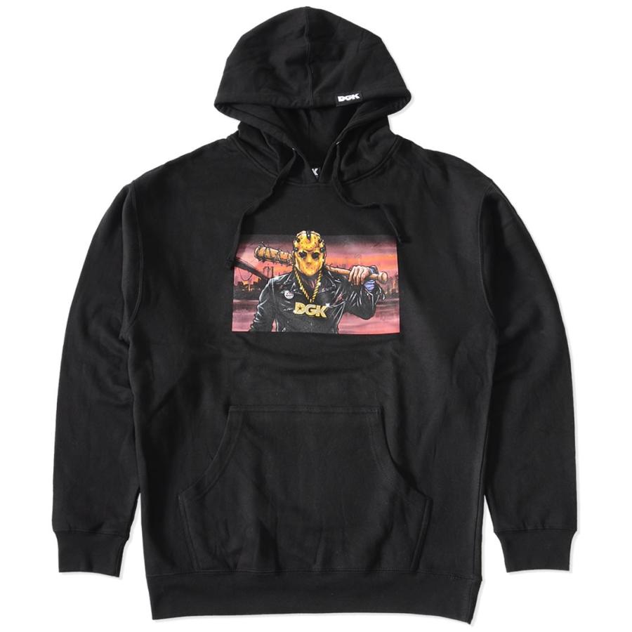 DGK ディージーケー スウェットパーカー ボックスプリント マスクマン 