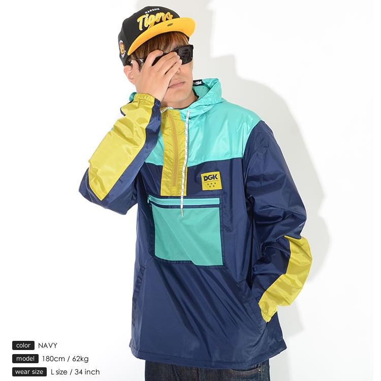DGK ディージーケー ナイロンジャケット ウインドブレーカー ハーフ 