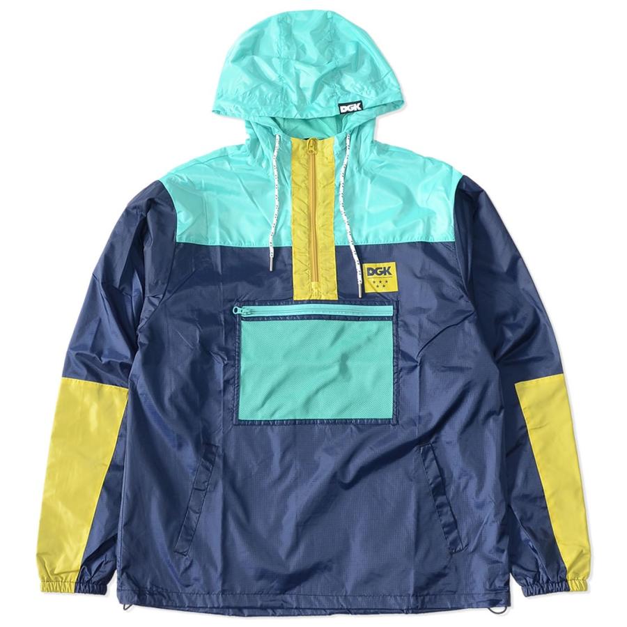 DGK ディージーケー ナイロンジャケット ウインドブレーカー ハーフ 