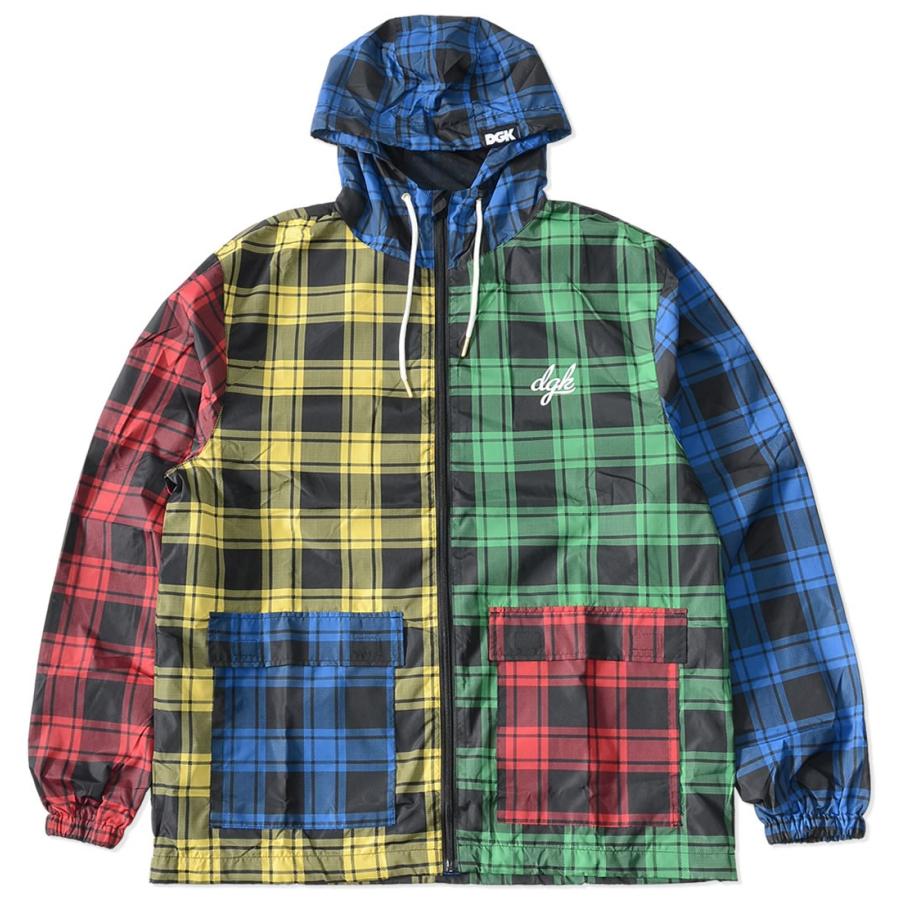 DGK ディージーケー ナイロンジャケット ウインドブレーカー グレン 