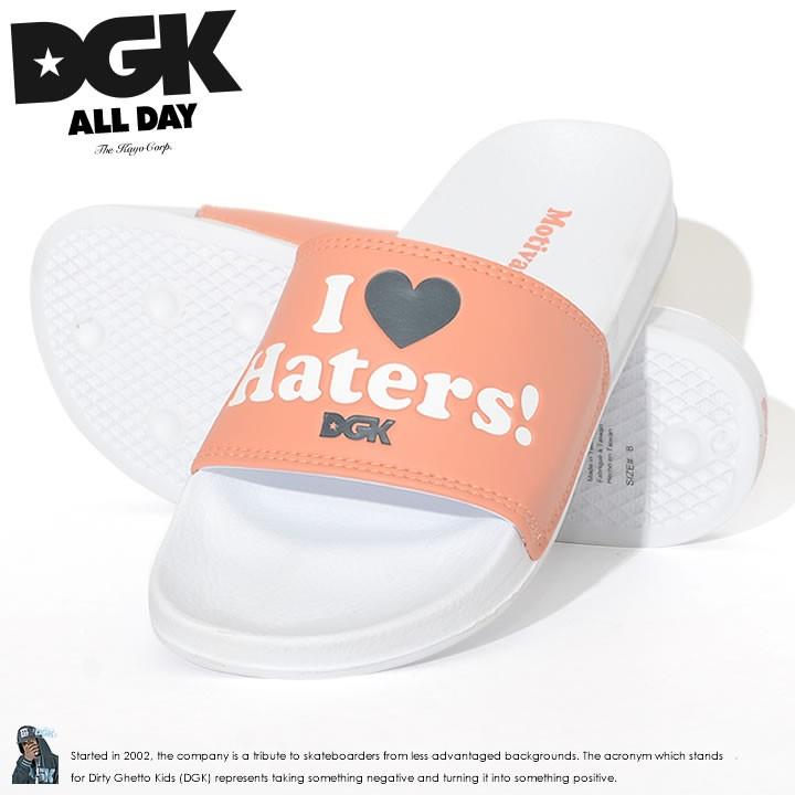 DGK ディージーケー サンダル スリッパ I Love Haters カラー切替 セール｜clever