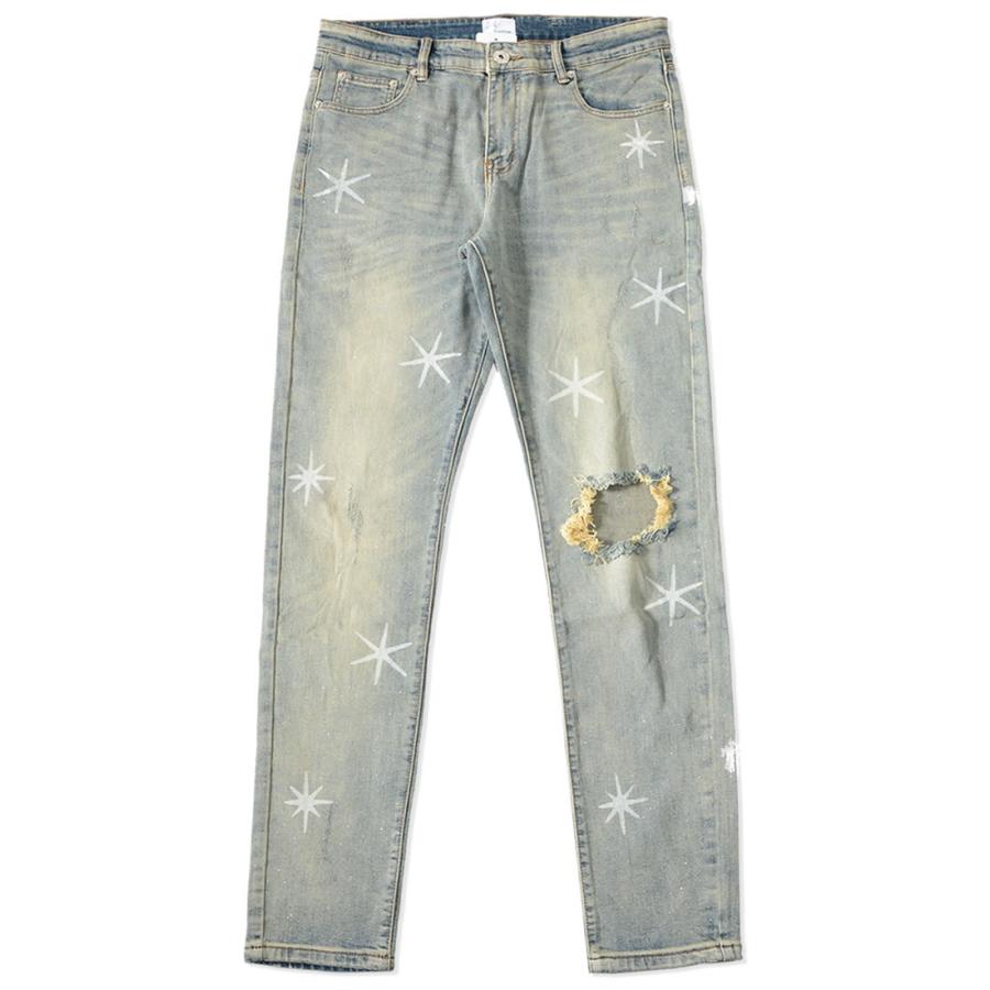 EPTM エピトミ デニムパンツ ダメージ加工 総柄スター ラメプリント (EP9757) |  | 07