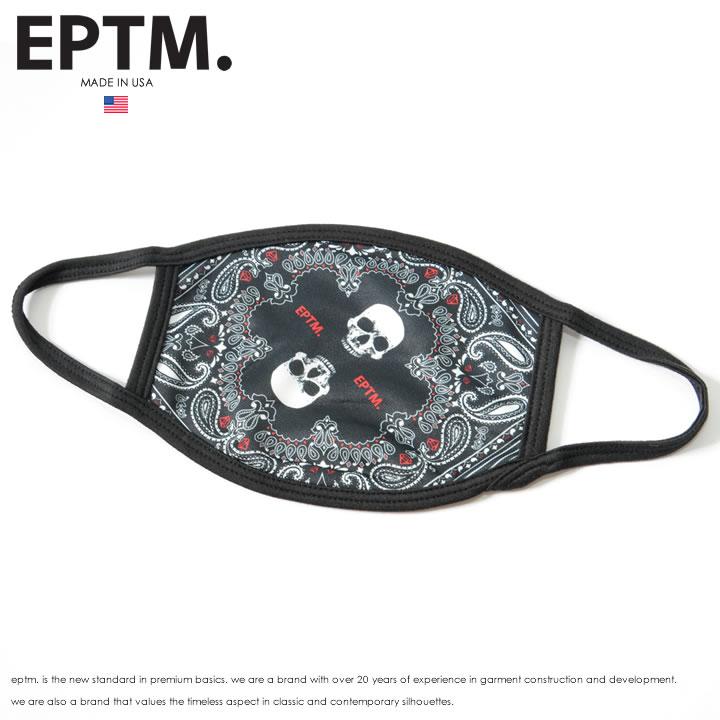 EPTM エピトミ フェイスマスク 洗えるマスク バンダナ スカルペイズリー (EP9660) | 