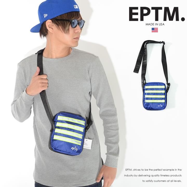 EPTM エピトミ ショルダーバッグ カバン フロントマルチライン リフレクターテープ (EP9159) セール | 
