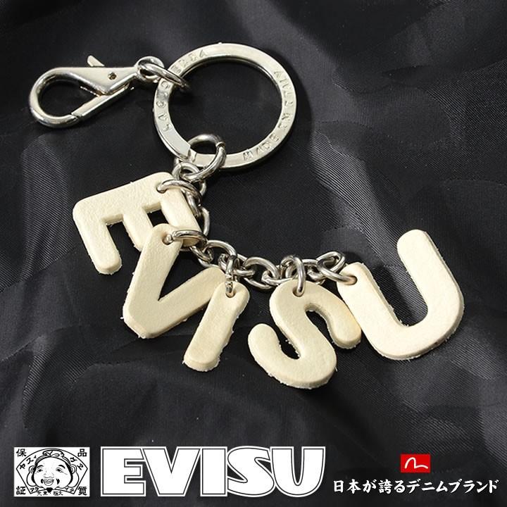 Evisu エヴィス エビス キーホルダー 白文字evisu Evisu1716 Clever Heads クレバーヘッズ 通販 Yahoo ショッピング