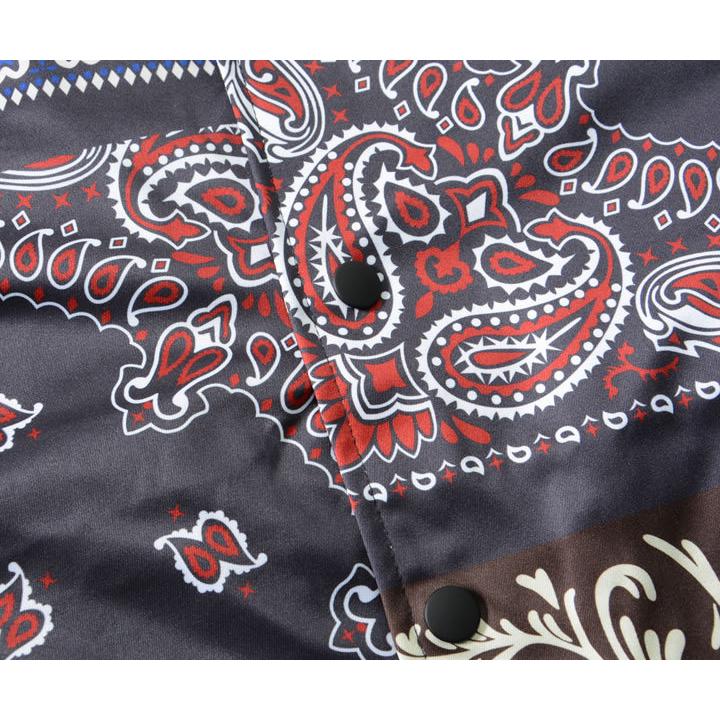 Eyedy アイディー コーチジャケット 総柄 マルチバンダナ 中綿 Eye Jkt06 セール Eyedy Clever Heads クレバーヘッズ 通販 Yahoo ショッピング