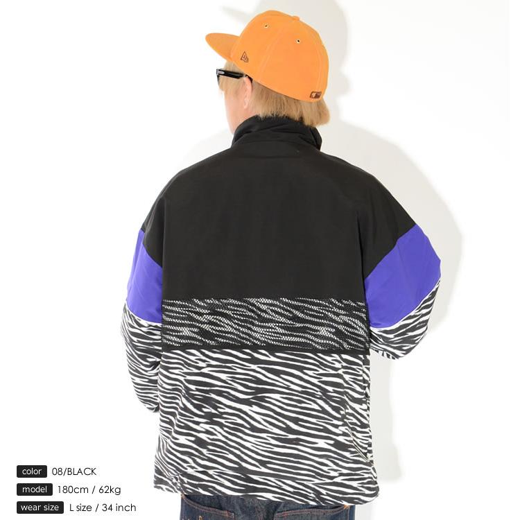 FILA フィラ ジャケット アニマル柄 パイピング 切り替えデザイン