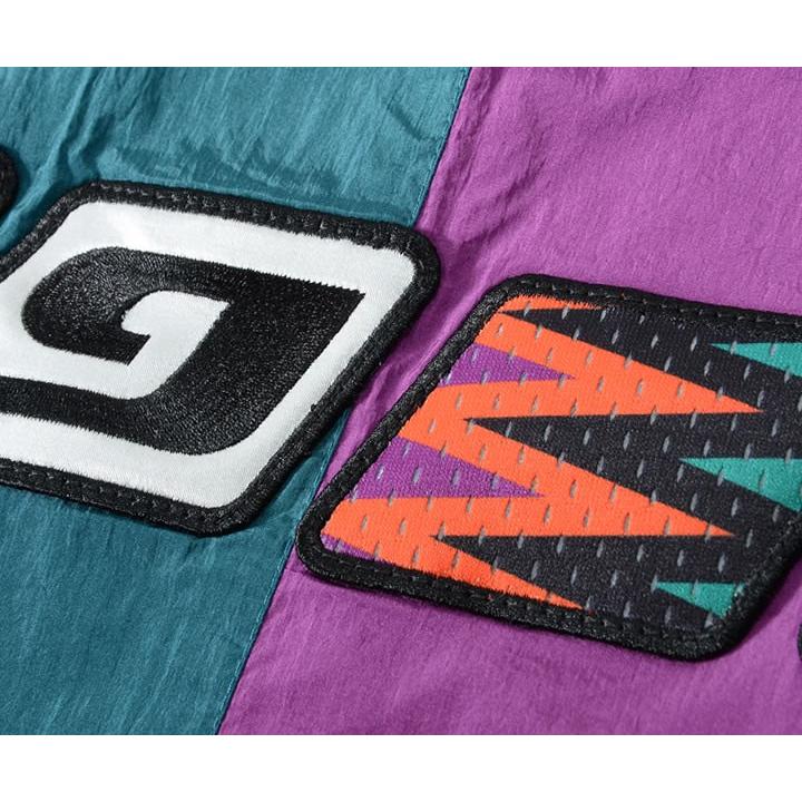 GRIMEY グライミー ナイロンジャケット アノラック パステルカラー XL GERRY ナイロンジャケット 「別注」 「GERRY」 ロゴ 刺繍 長袖