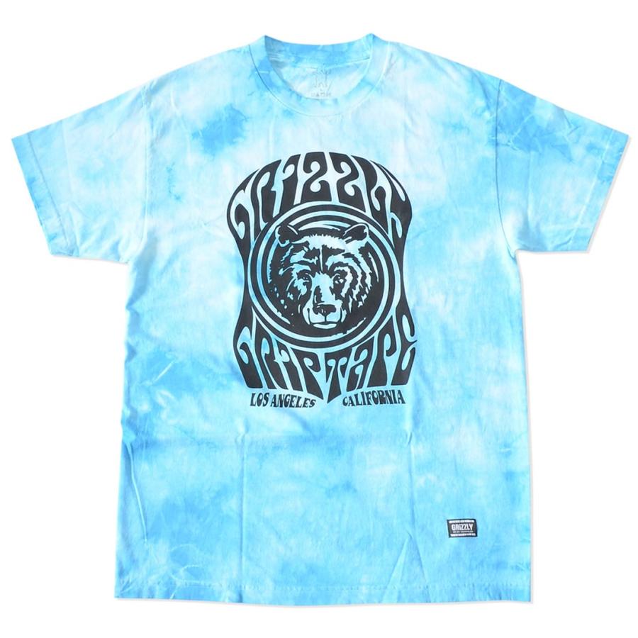 Grizzly グリズリー Tシャツ 半袖 総柄 タイダイ グリズリーイラスト セール Grizzly Clever Heads クレバーヘッズ 通販 Yahoo ショッピング