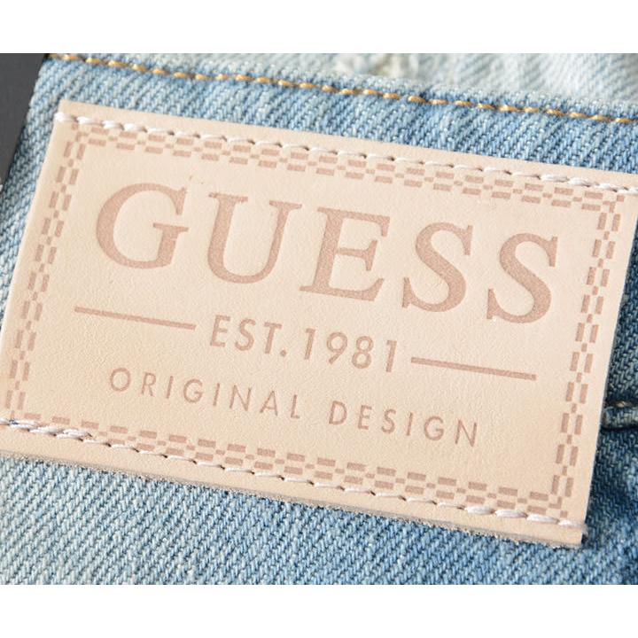 GUESS ゲス デニムパンツ ジーンズ ダメージ加工 クラッシュ (M1GAN3R47I0) セール｜clever｜07