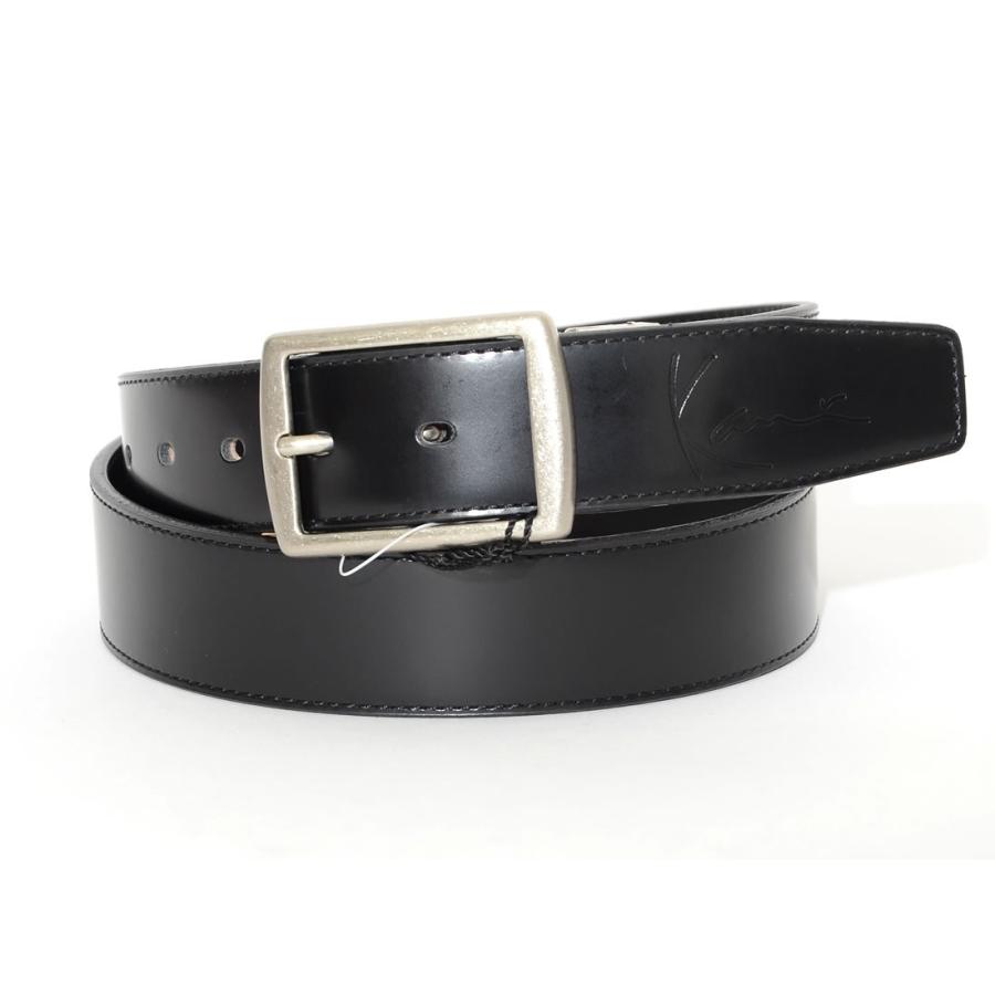 Karl Kani KARL KANI カールカナイ レザーベルト 剣先USロゴ Karl Kani KARL KANI カールカナイ レザーベルト 剣先USロゴ