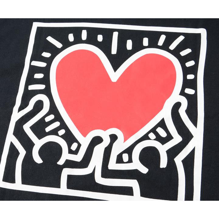 Keith Haring キースへリング ロンt 長袖 ハートヒューマン ボックスデザイン Hem Kh Hm1908 Keithharing0502 Clever Heads クレバーヘッズ 通販 Yahoo ショッピング