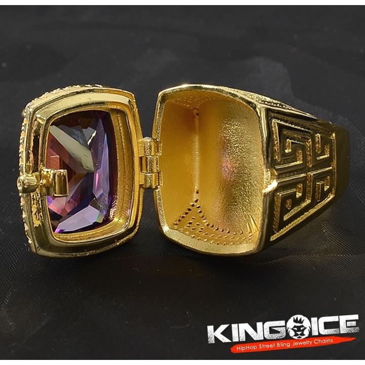 KING ICE キングアイス ゴールドリング ポイズンリング 指輪