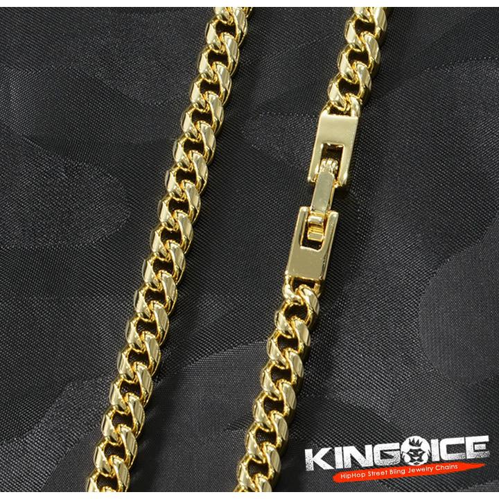 KING ICE キングアイス ネックレス ゴールドチェーン NLE Choppa KING ICE キングアイス ネックレス ゴールドチェーン NLE Choppa