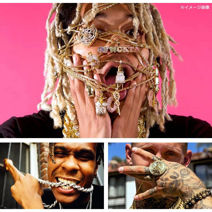 KING ICE キングアイス ネックレス ゴールドチェーン NLE Choppa