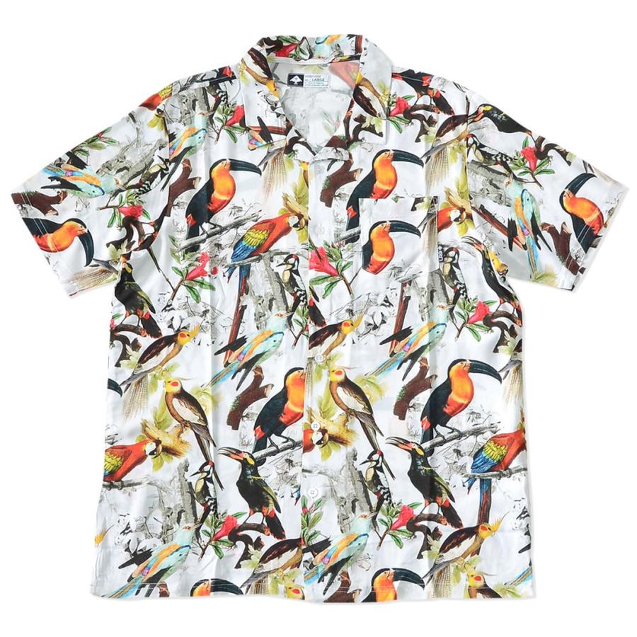 LRG エルアールジー 半袖シャツ 総柄 マルチバード (B202002) セール | LRG | 01