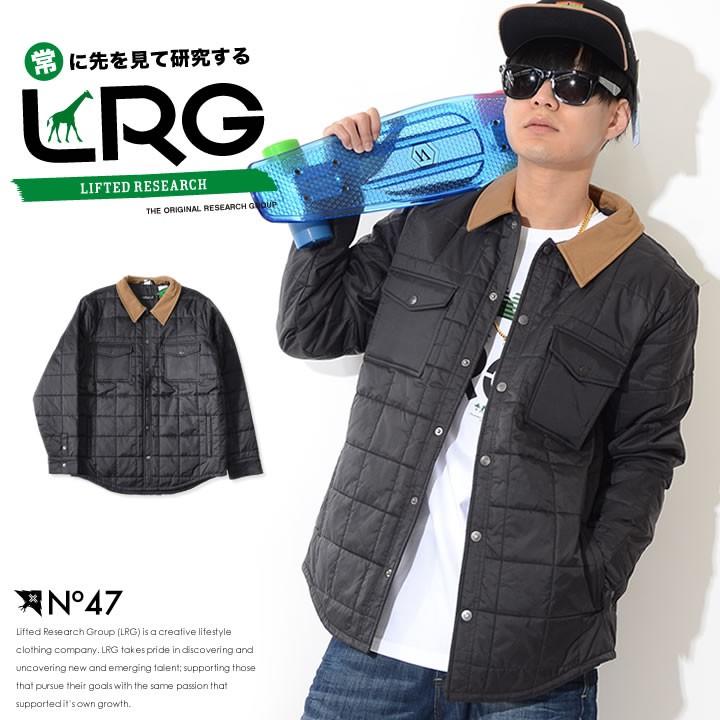 LRG エルアールジー ジャケット キルティング 襟 フラップ LRG エルアールジー ジャケット キルティング 襟 フラップ