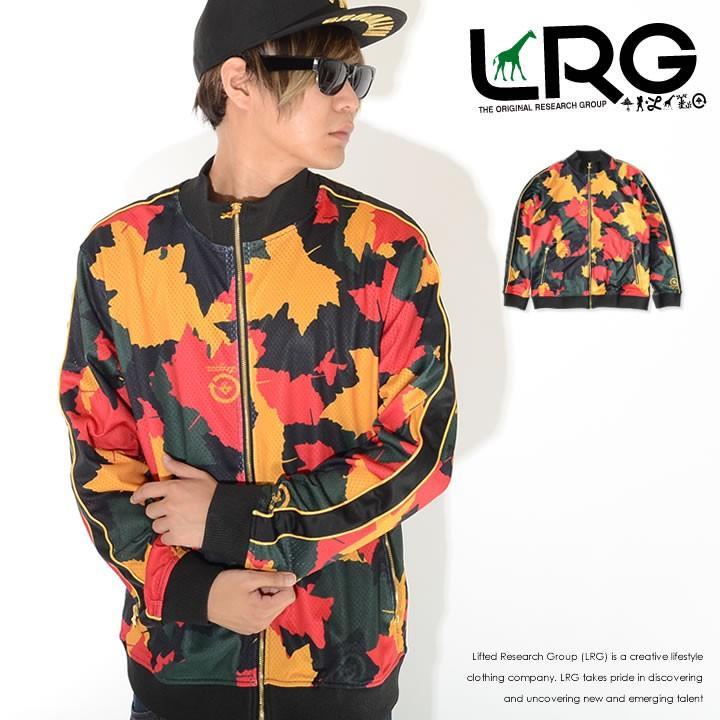 LRG エルアールジー トラックジャケット ジャージ メッシュ 総柄 LRG エルアールジー トラックジャケット ジャージ メッシュ 総柄
