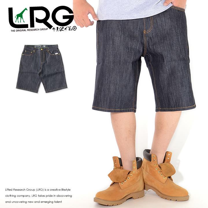 LRG エルアールジー ショートパンツ デニム ノンウォッシュ LRG エルアールジー ショートパンツ デニム ノンウォッシュ
