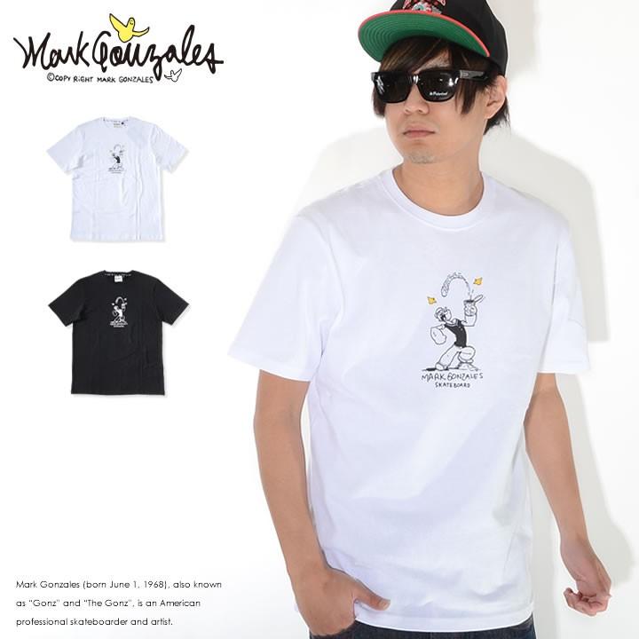 Mark Gonzales Popeye Tシャツ 半袖 ポパイイラスト バックテキスト コラボ 2g7 0365 Markgonzales0221 Clever Heads クレバーヘッズ 通販 Yahoo ショッピング