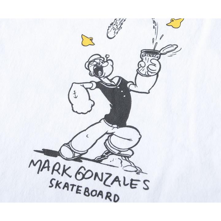 Mark Gonzales Popeye Tシャツ 半袖 ポパイイラスト バックテキスト コラボ 2g7 0365 Markgonzales0221 Clever Heads クレバーヘッズ 通販 Yahoo ショッピング